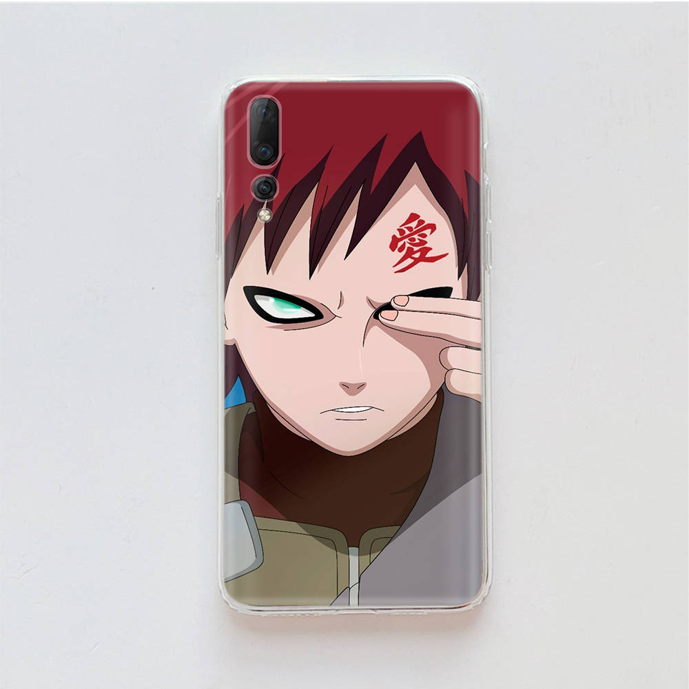 Transparent Case for Samsung A04 A14 A23 M33 M53 Realme 10 9 C35 C55 VIVO X80 Infinix Hot 30 Note 11 Tecno Spark 8P Pro W-83 Naruto Gaara