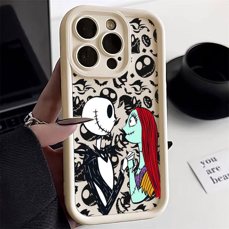 The Nightmare Before Christmas Jack Sally Skellington Case For Apple iPhone 17E 15 16 14 13 12 11 17 Pro Max Air Plus 16E Cover