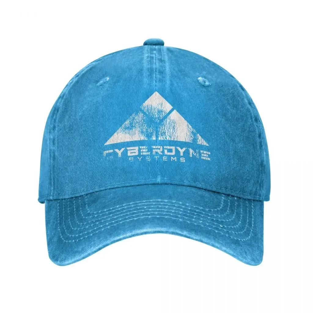 Terminator Cyberdyne Systems Baseball Caps Fashion Distressed Washed Headwear for Unisex Women Outdoor Workouts Hat