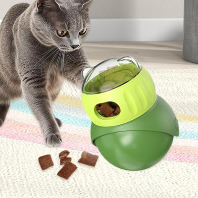 Jouet Distributeur de Friandises pour Chien Distribution de Nourriture Réglable pour Chats Exercice Puzzle d'Intérieur Voyage Chiot