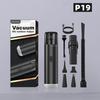 P13 Multifunctional Car Vacuum Cleaner with 10000Pa Suction, Outdoor Lighting, Air Blowing, and Inflation.