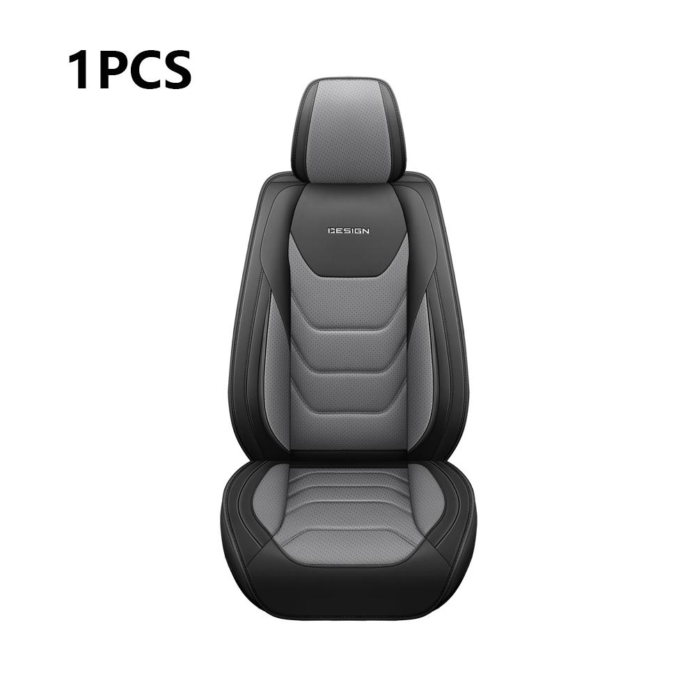 

Кожаный чехол для сиденья автомобиля, чехол для салона автомобиля, подушка, защитный коврик Four Seasons, универсальный чехол для сиденья, коврик, автомобильные аксессуары серый