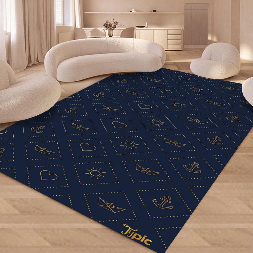 

Vento Preto Nórdico Carpet Decoração Da Casa Para Quarto Sala Corredor Carpets for Living Room Floor Mats Small Rugs for Bedroom 40x60cm