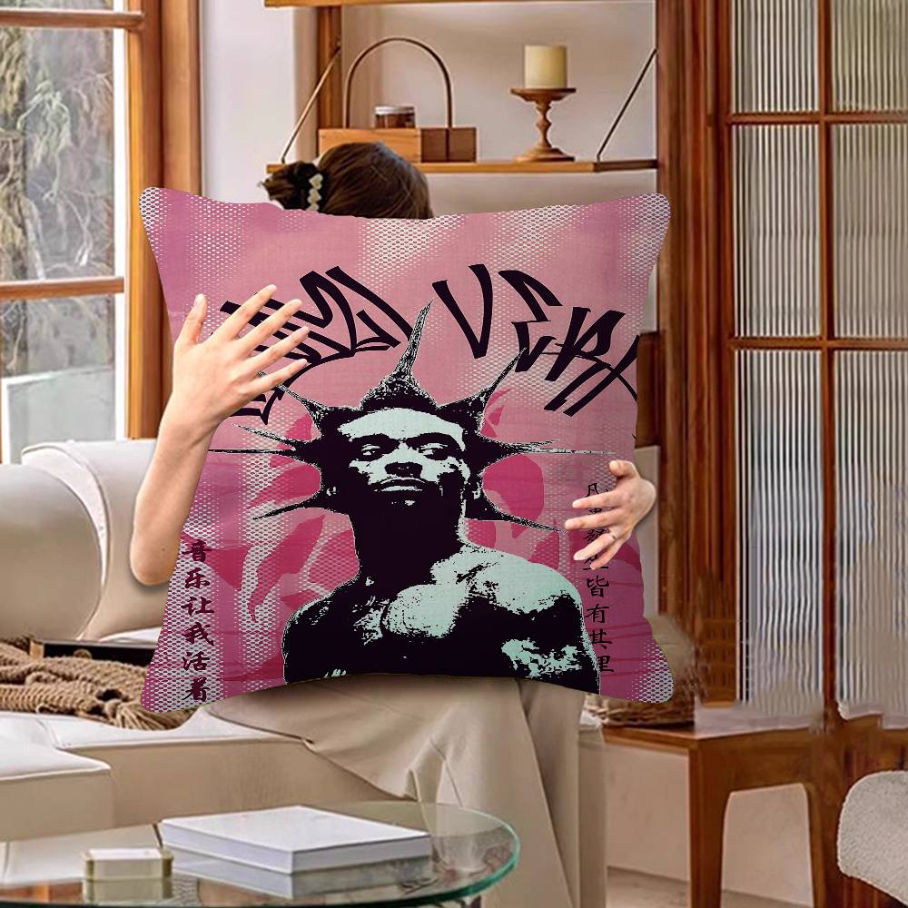 

Hip Hop Rapper Lil Uzi Vert Personalized Pillow Dust Cover Bedroom Kids Party Decoration Pillowcase Birthday Children Gift 30x30 cm