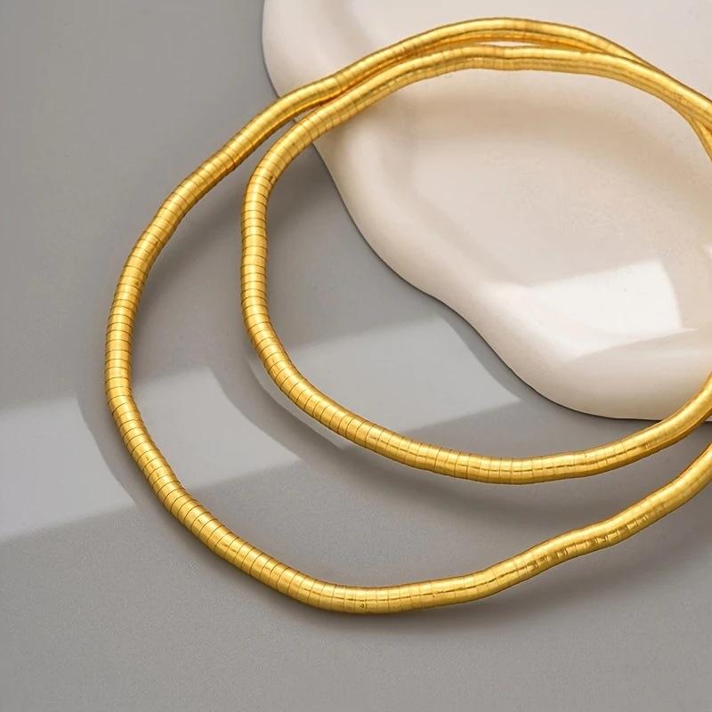 Creative Flexible Winding Snake-Shaped Necklaces for Women Europe and America Style Personality Necklaces Collar Fashion Jewelry