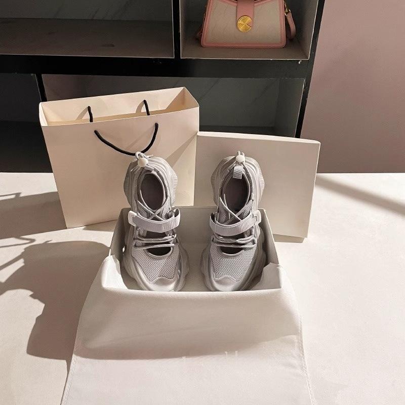 

Premium mesh breathable sneakers women s summer new casual dad shoes sports sandals women 35