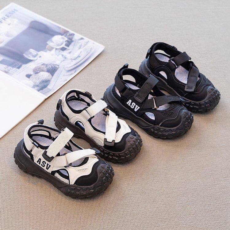 Children's sandals boys 2025 new summer baotou sports versatile sandals summer older children's summer shoes girls' shoes