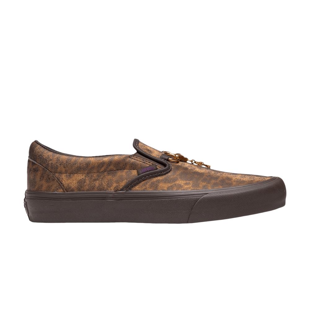 

Vans Needles x Vault Classic Slip-On V Animal Print - Brown VN0A3QXY2GU 40.5