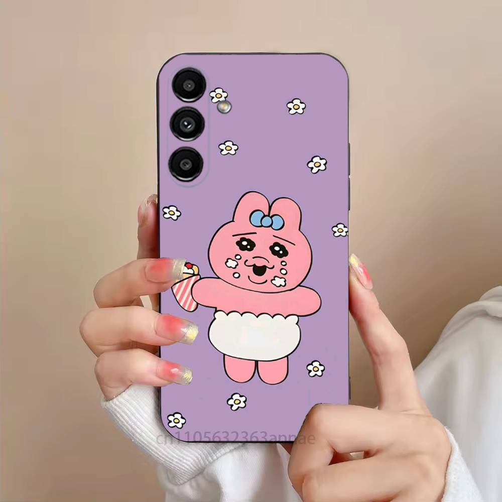 Kawaii O-OpanchuS UsagiS Phone Case For Samsung Galaxy S21 22 23 24 S25 Ultra PlusS20 FE S10 Plus  Cover Funda