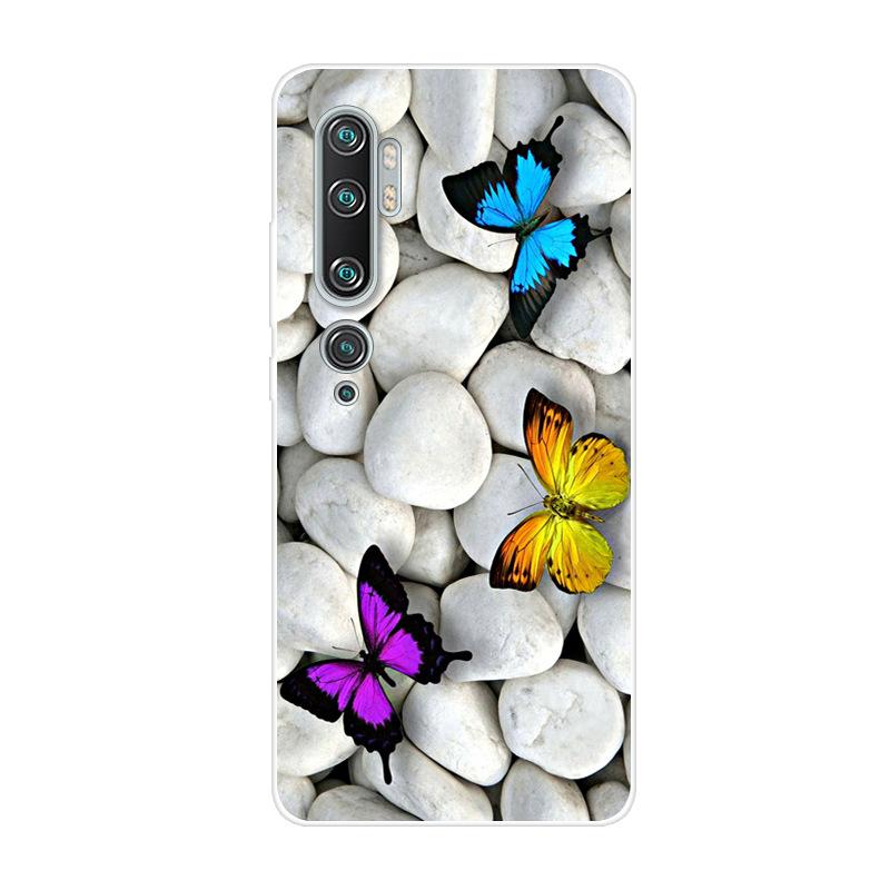 For Xiaomi Mi Note 10 Case Soft Silicone Back Cover Phone Case on For Xiaomi Redmi Note 10 Pro Coque For Xiomi Mi Note10 Pro