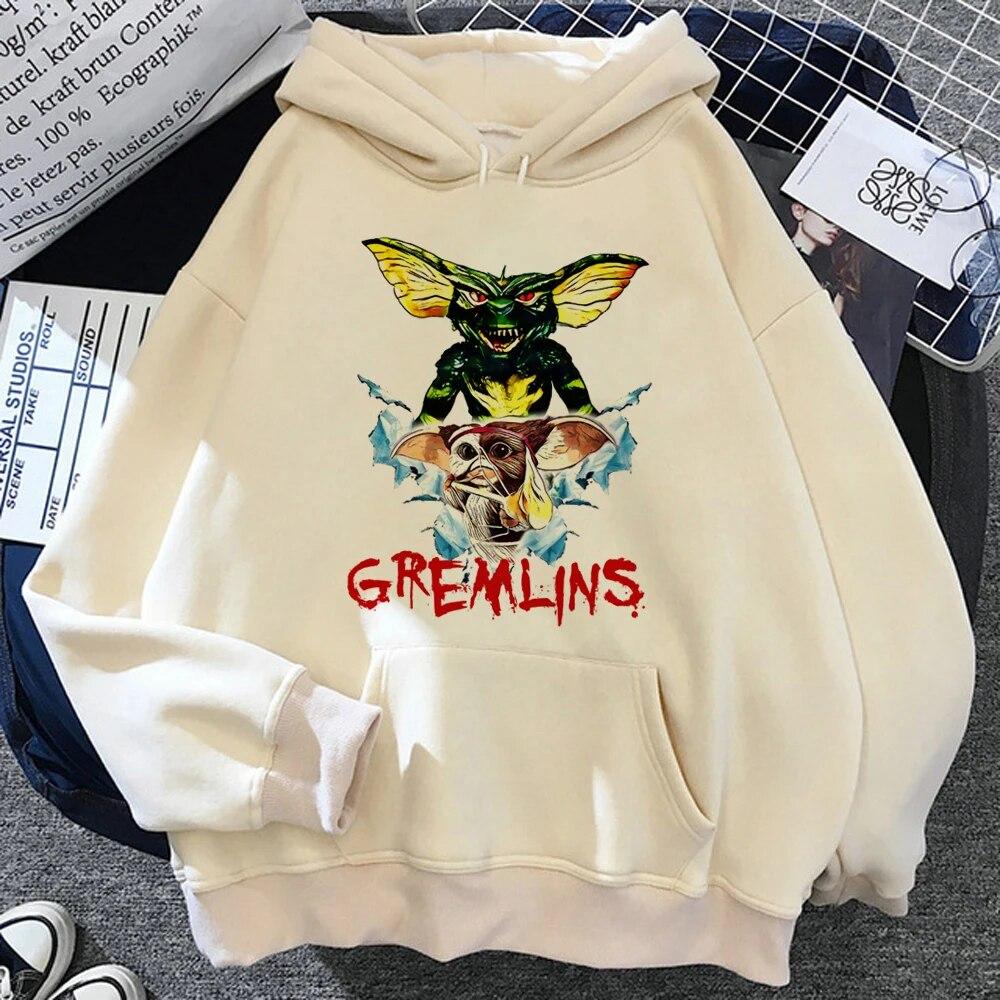 

Толстовки с капюшоном Gremlins женские готические графические эстетические пот y2k с капюшоном женский готический спортивный костюм унисекс