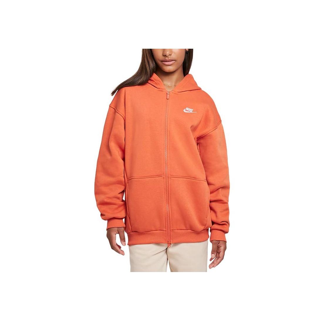 

Nike Sportswear Club Fleece Oversized Hoodie Kids Jackets Coral FD2931-846 XL