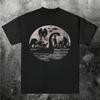 Bigfoot Loch Ness Monster Ufo Alien Kryptid Mystery Grafik T-Shirt Lockere Passform Lässige Streetwear Mit Loch Ness Monster