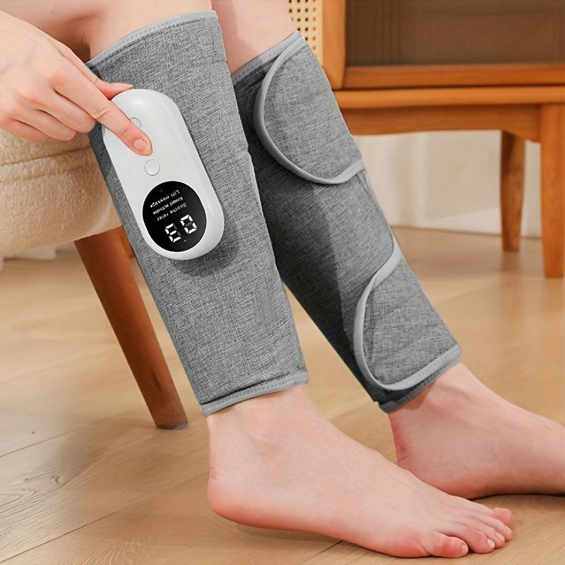 1/2 Leg Air Compression Massager with Heat 3 Intensities 3 Heat Levels for Round Calf Push Relief