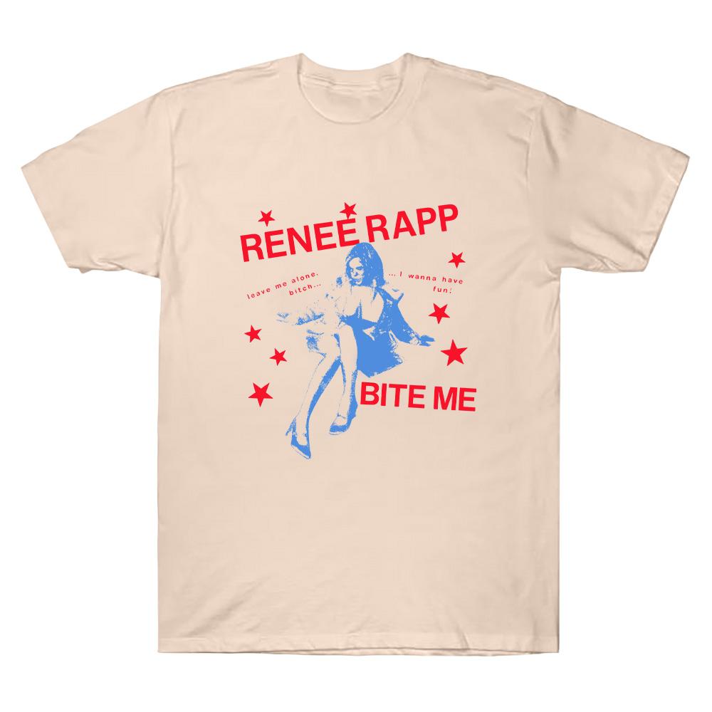 Pink Tour Tee Reneé Rapp Gift for Woman and Man Unisex T-shirts Comfort Cotton O-neck Short Sleeve Clothes Aesthetic Casual Tops