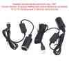 1PC Auto Interior Accessories 5V To 12V Car Cigarette Socket USB Converter Power Adapter Controller Plug Connector