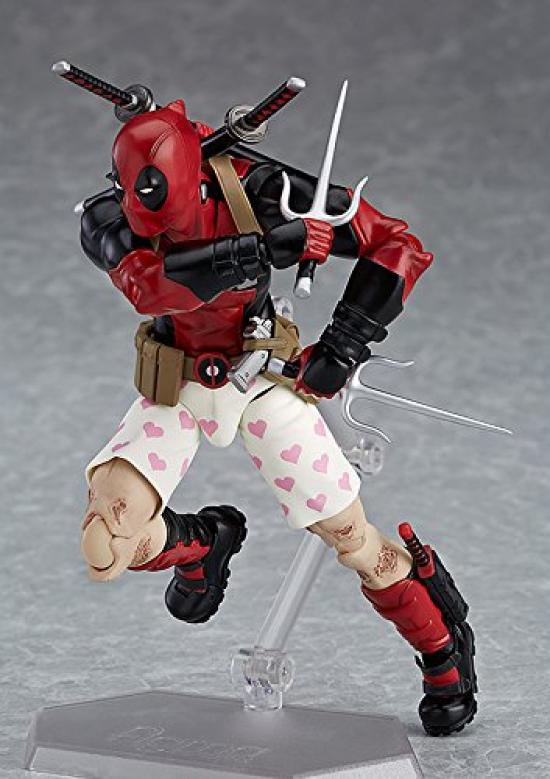 Figma Deadpool DX malovaná pohyblivá figurka ver. ABS&PVC bez vodního kamene