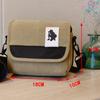 Canvas Camera Shoulder Bag For Canon R100 R10 R50 R8 R7 RP 250D 200D M200 M50 SX70 SX60 Nikon ZFC 18-55mm Lens Case Bag