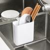 Sink Strainer Filter Basket Waste Leftovers Catcher Fruit Drainer Sponge Storage Rack Hanging Shelf