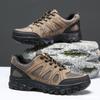 Outdoor Herren Wanderschuhe Atmungsaktives Mesh Wandern Freizeit Sportschuhe Plateau Abriebfest Herrenschuhe