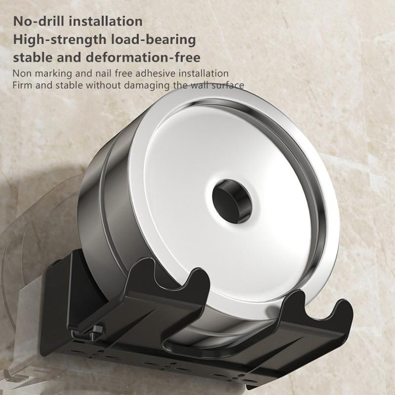 Hair Dryer Holder Wall Dryer Cradle Straightener Stand Hairdryer Organizer Box Toilet Blower Holder Shelf Bathroom Accessories