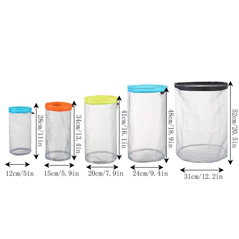 Lightweight Drawstring Storage Bag High Quality Ultralight Mesh Bag Sports Accessories