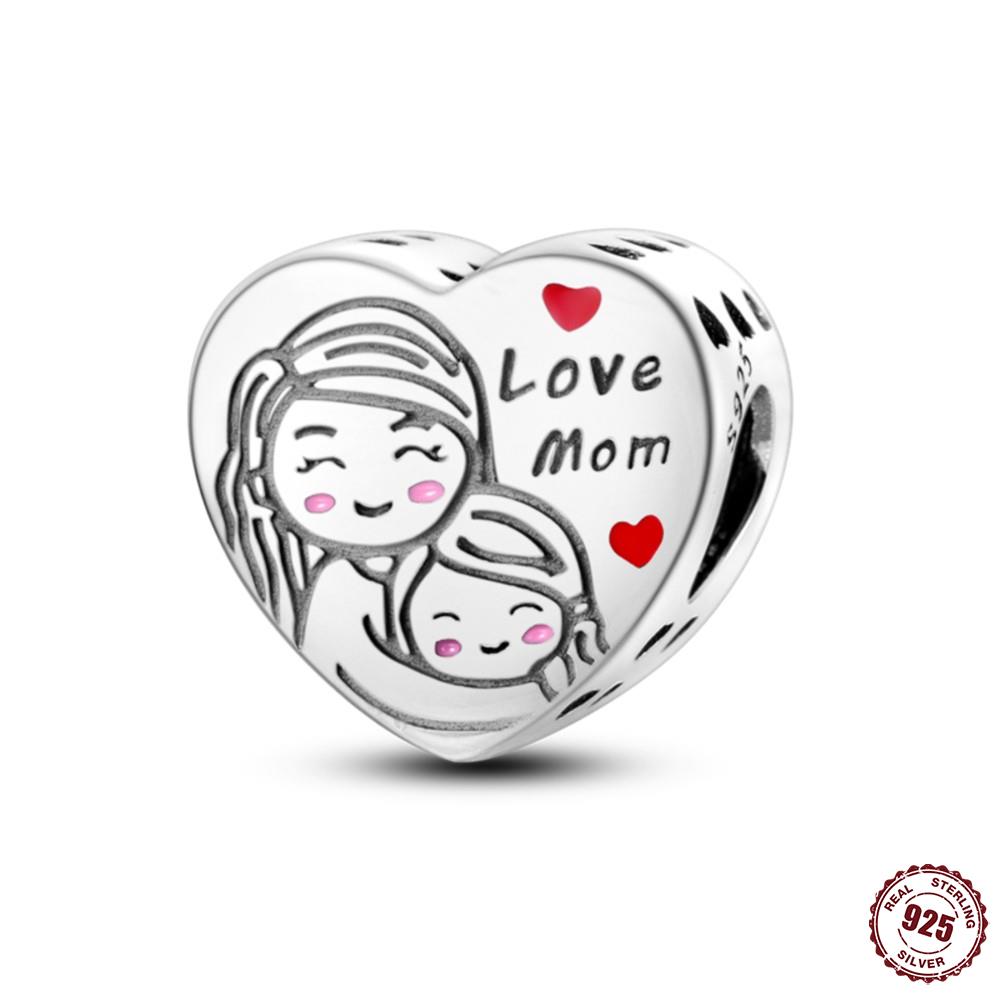 Style Copper Red Series Charms Christmas Gifts Beads Fit Wear Original Bracelets Charms Girls Jewelry