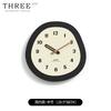 Battery-powered Simple and Small Clock. Unique Aesthetic Style. Minimalist Wall Clock Decoration. Wall Design. Fashionable Wall