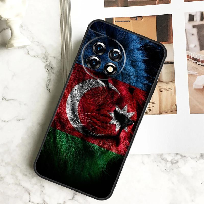 Azerbaijan Buta Flag Case For OnePlus 11 12 12R 9 10 Pro 10R 9R 8T 10T Nord CE 2 3 Lite 2T N10 N20 N30 CE4 Cover