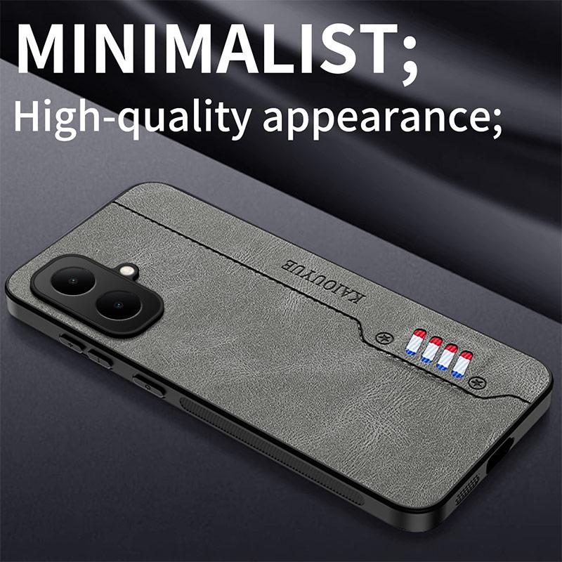 Stitching Color Retro Matte Leather Case For Infinix Smart 10 9 8 Zero 40 GT 30 Pro Full Cover Camera Protector Anti Slide Shell