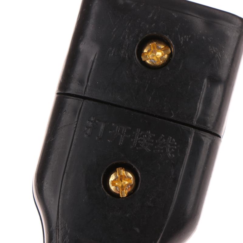 1/5Pcs Female Socket Type A Power Strip Connector America 2 Pole 10A Male Us Wiring Plug Japan Rewirable Cable Convert Plug