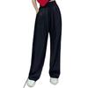 Women's Summer High-Waist Ice Silk Wide-Leg Sport Pants