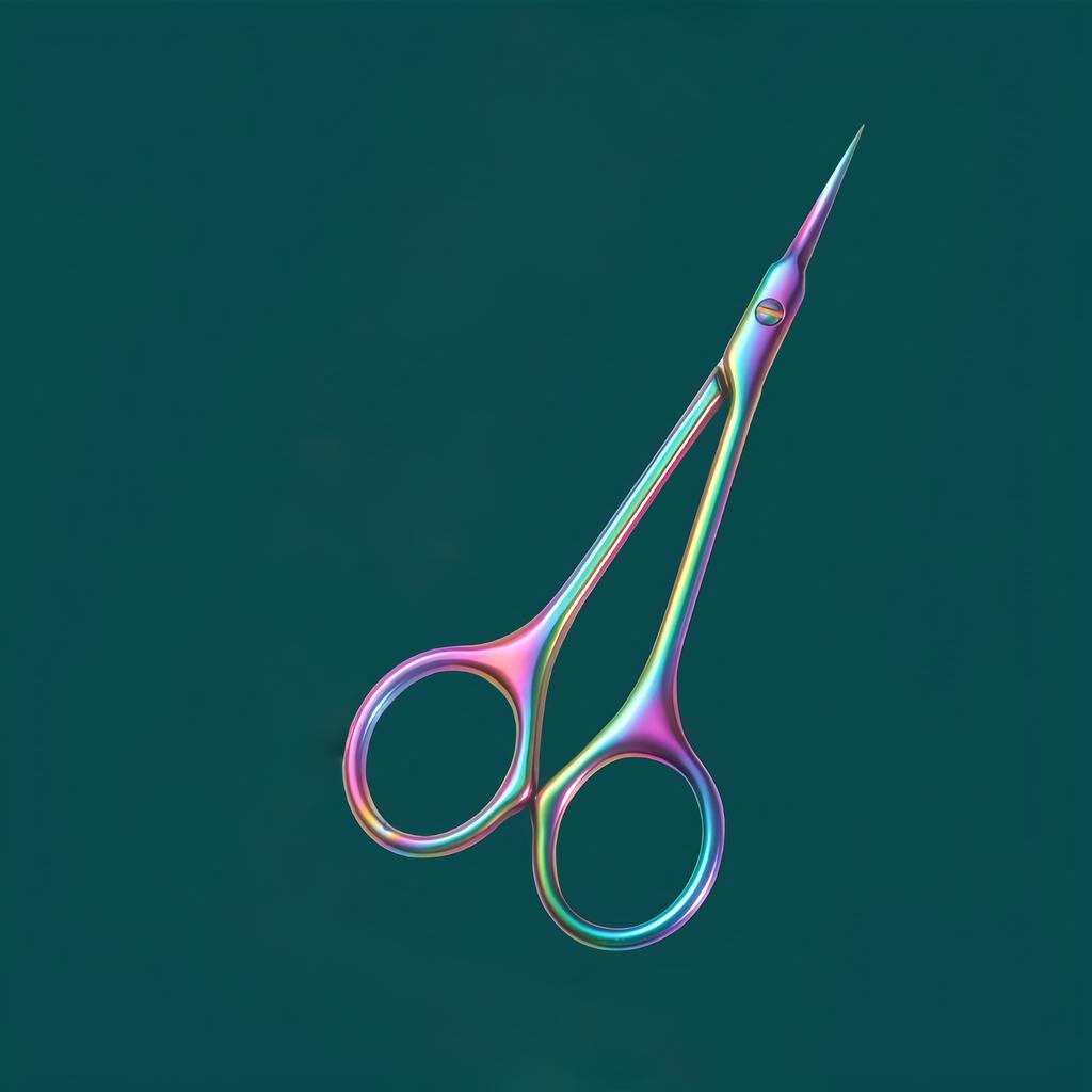 Edelstahl Gebogene Spitze Dünne Klinge Nagelhautschere Nagelknipser Trimmer Manikürewerkzeuge Augenbrauenwerkzeuge Entferner für abgestorbene Haut