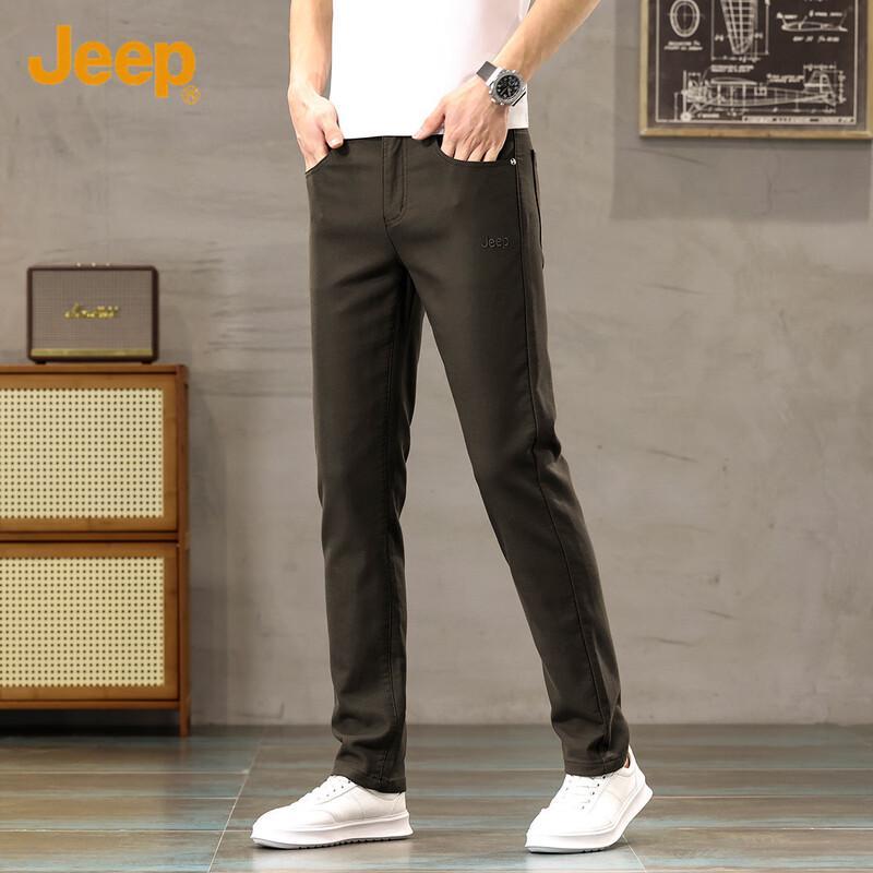 JEEP Men s Summer Stretch Straight Jeans 36