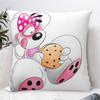 Pillow Cover Cartoon Diddl Diddlina Graphic Cushion Cover Retro Trendy Pillow Case For Sofa Home Decoration Pillowcases