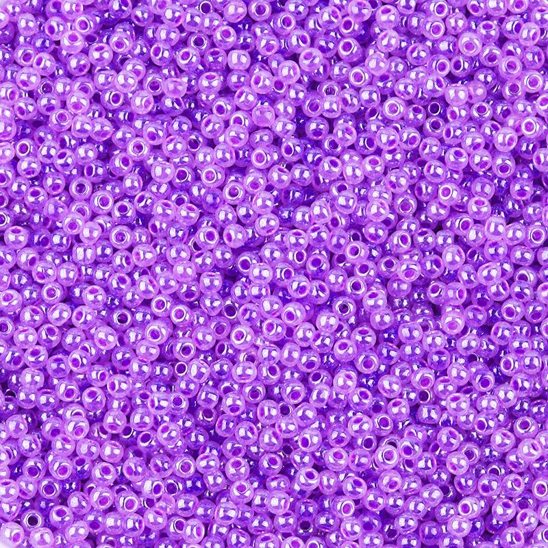 2mm Cream Imitation Jade Glass Seed Beads for DIY Jewelry