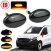 For Mercedes Benz Vito W639 W447 Smoked LED Side Marker Signal Indicator Lights