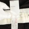 Chloe French Wool Striped Pattern Slacks Pants T36 Brown Women Used