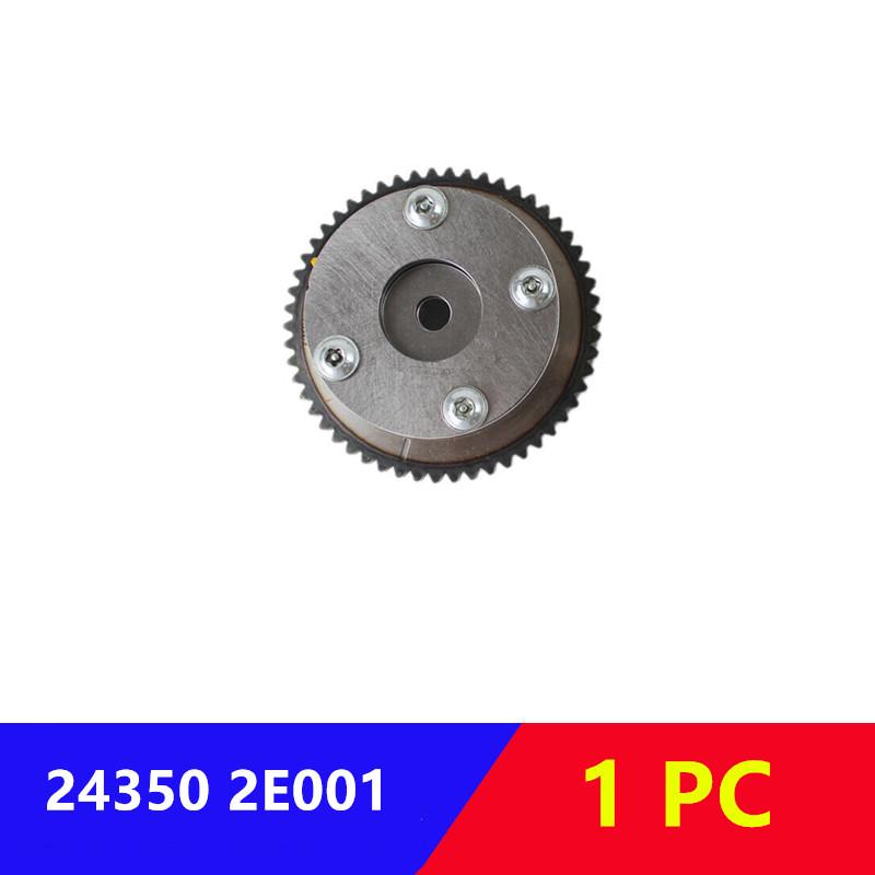 243502E001 243702E000 Exhaust Intake CVVT Timing Camshaft Gear for hyundai Elantra for kia Soul forte 24350-2E001 24370-2E000 243502E001 1PC