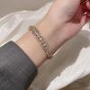 Elegant Zircon Letter Bracelet: Luxurious, Versatile, and Fashionable Women's Bangle