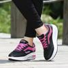 Women Sneakers Platform Vulcanized Shoes Fashion Mesh Casual Shoes Women Lace-up Walking Shoe High Quality Plus Size Flat Shoes