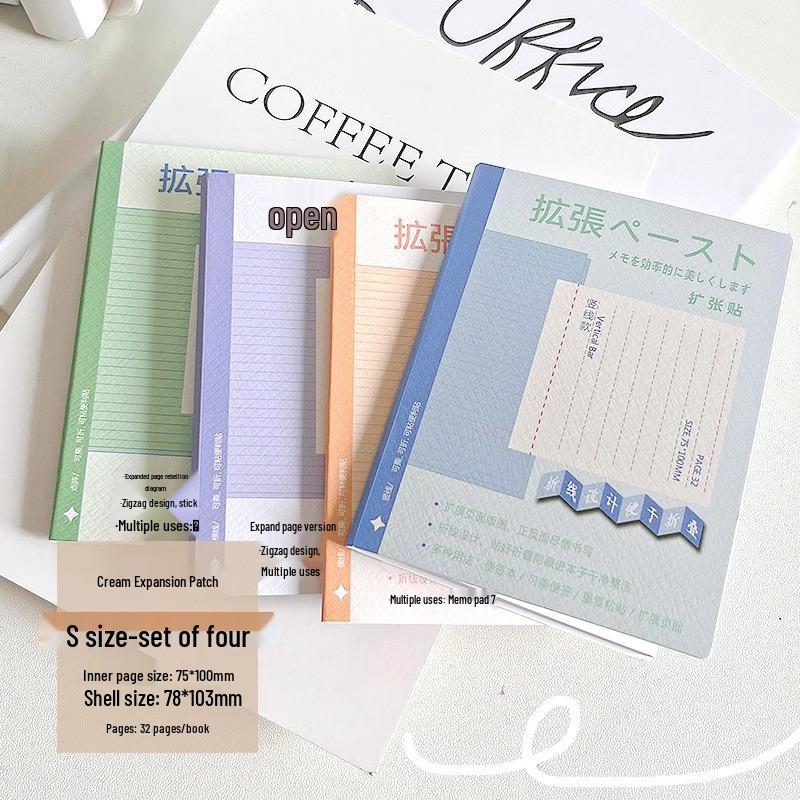 

Розкладні липкі нотатки - Блокнот з відривними сторінками для студентських помилок, Клейкі розкладні стікери