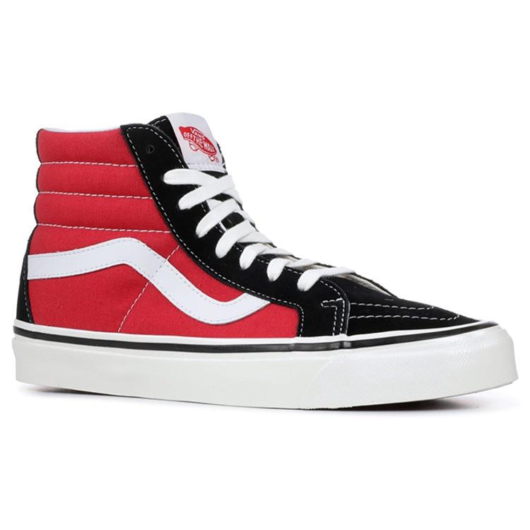 Vans SK8 Hi 38 DX Anaheim Factory Red/Black VN0A38GFUBS