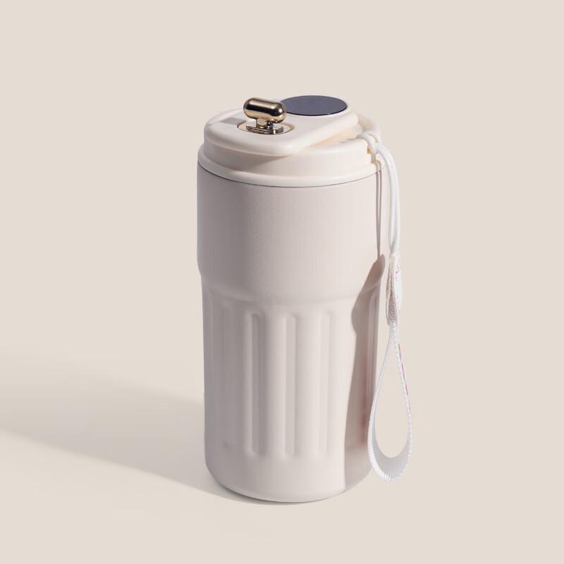 MRSIKEY 420ML Smart Digital Display Insulated Coffee Mug