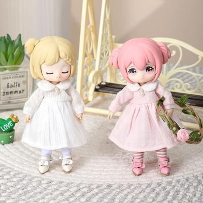 1/11 OB11 Bebekler/1/12 Bjd/GSC Bebek için Sevimli Bebek Giysileri 1/11 OB11 Bebekler/1/12 Bjd/GSC Bebek