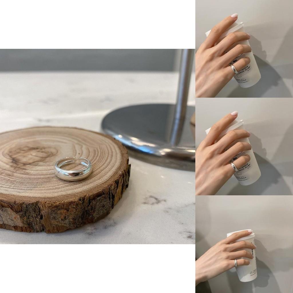 Trendy Korean Style Geometric Open Adjustable Ring Fashion For Women In Summer 2023