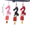 Traditional Chinese New Year Decoration Zodiac Pony Figurine Car Ornament  Festive Decor