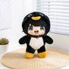 Cartoon Penguin Girl Plush Toy, Standing Sitting Lying Stuffed Penguin Doll, Game Inspired Animal Costume Girl Collectible Plushie, Gift for Kids