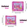 Inflatable Tummy Time Baby Water Play Mat Pink Color Premium Water Mat Infants And Toddlers Is The Perfect Fun Toy