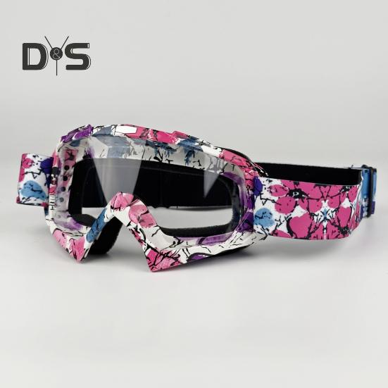 Outdoor Cycling Glasses with Elastic Band UV Protection Windproof Lightweight Men Women Skiing Snowboarding Motorcycle Bike Sports Goggles Eyewear